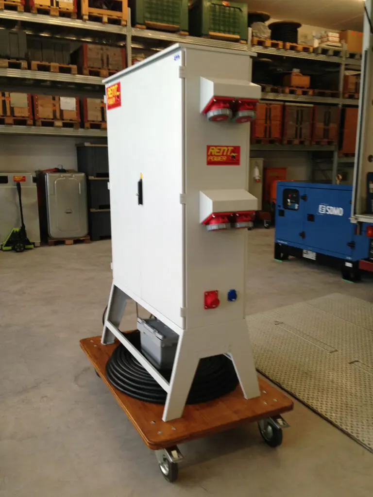 Mobile Wandlermessung 630A mit diversen Steckabgängen