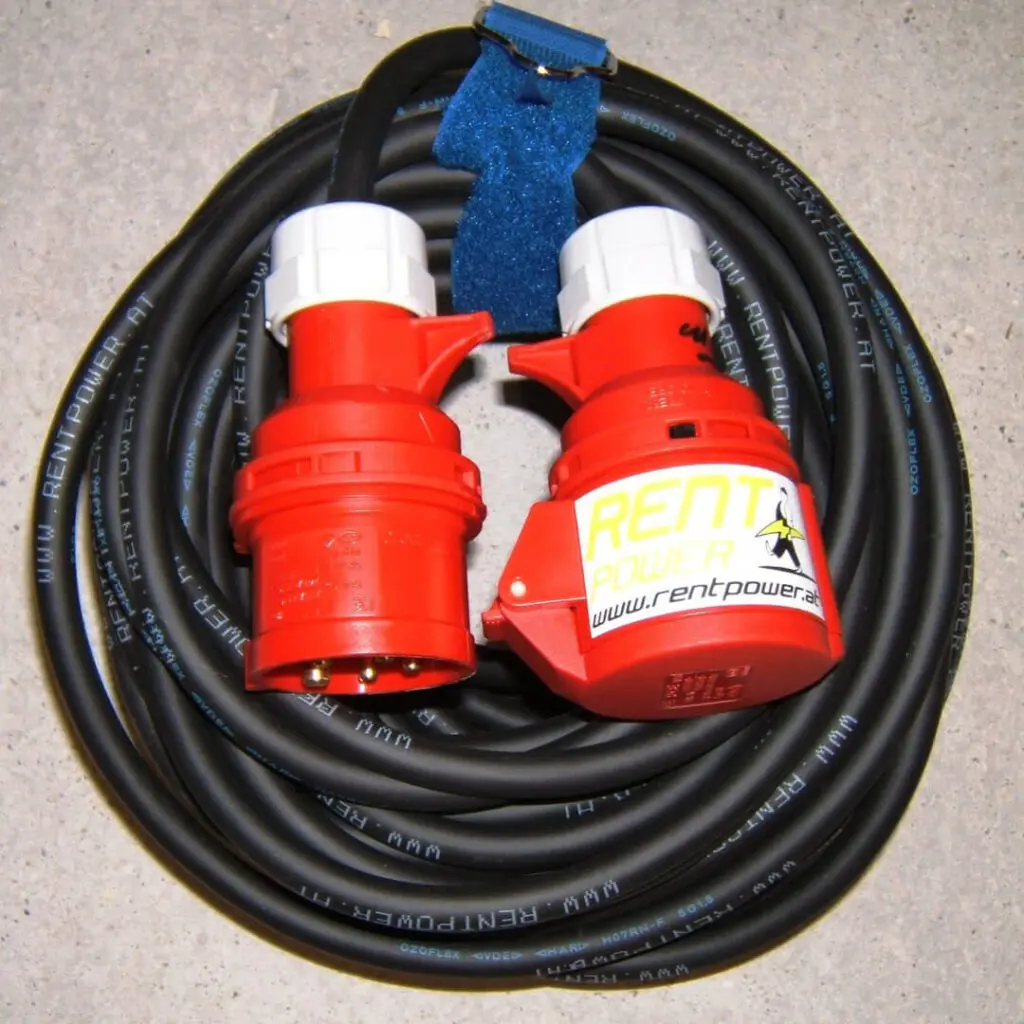 Euroverlängerungen 16A - 125A in diversen Längen